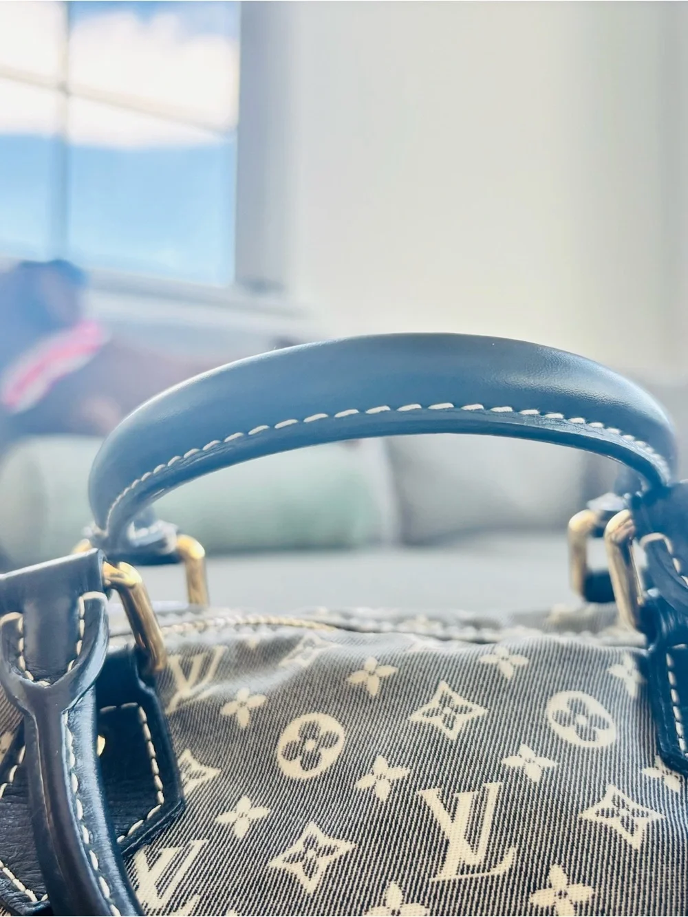 Louis Vuitton Soft Speedy 30 Bandouliere Idylle Navy